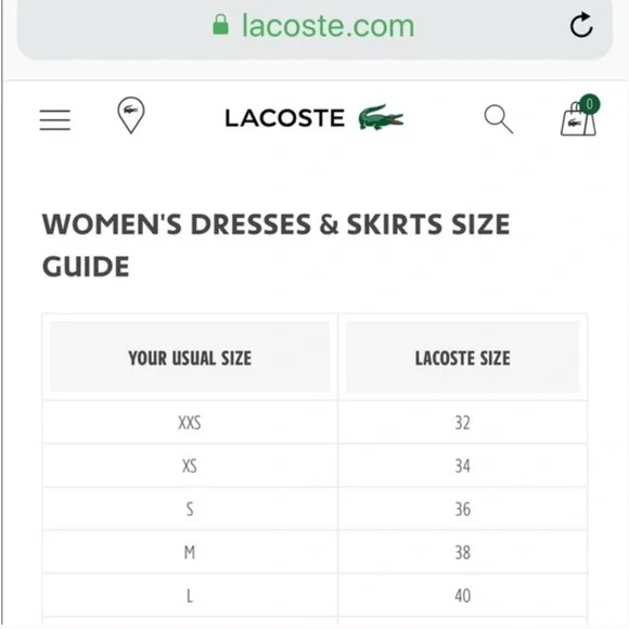 Lacoste Dark Blue Denim Skirt with Yellow Stitching also Florida Gator sporty - Picture 14 of 15